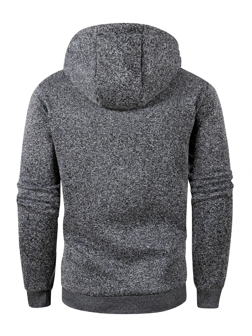 Felpe Con Cappuccio Da Uomo Autunnali Giacca Con Cerniera Maniche Lunghe Tinta Unita Sportivo Da Esterno Slim Fit
