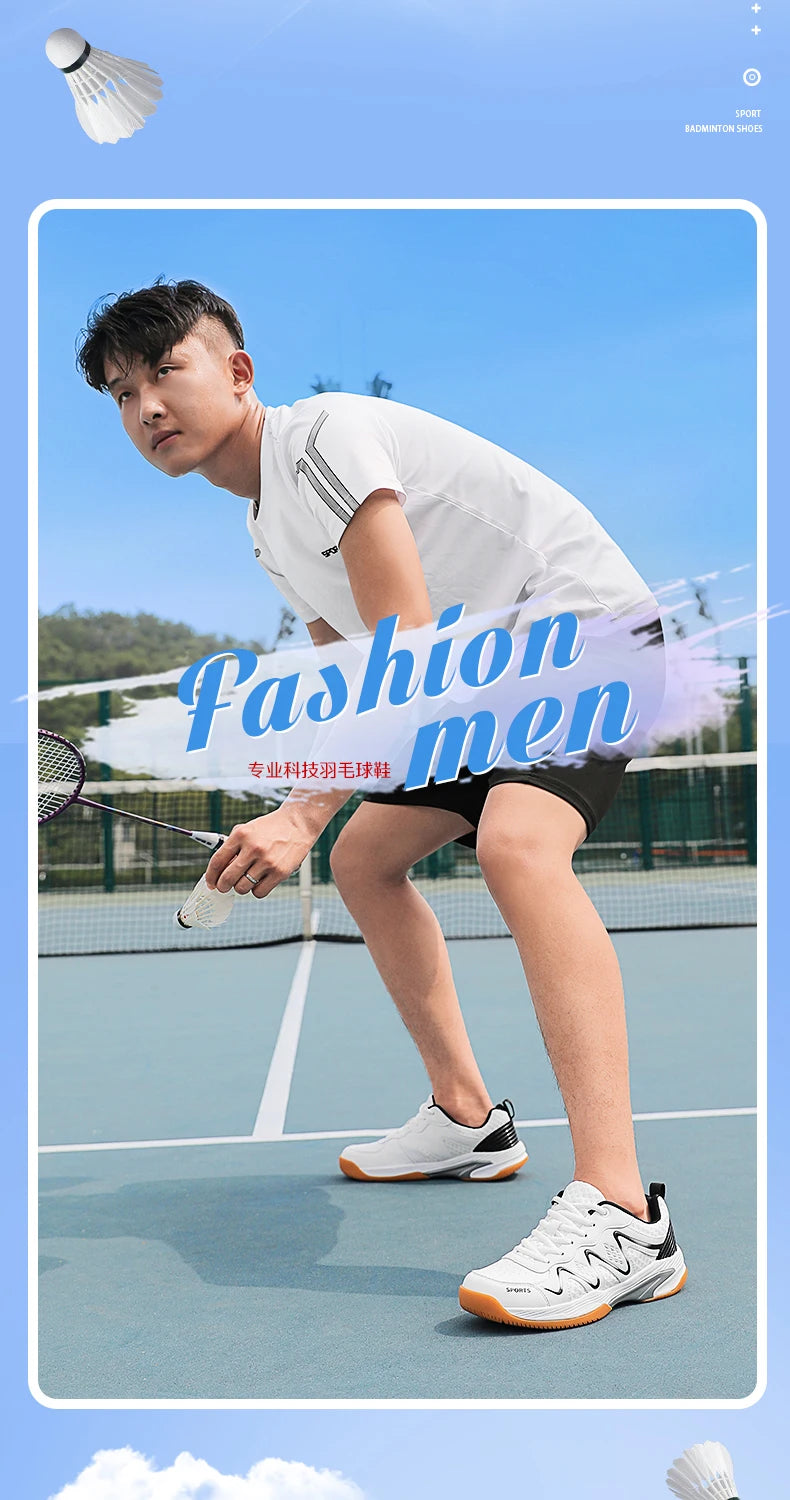 Scarpe Da Tennis Unisex Nuove 2023 Leggere E Comode Per Badminton Ping Pong Da Stadio Alta Qualità