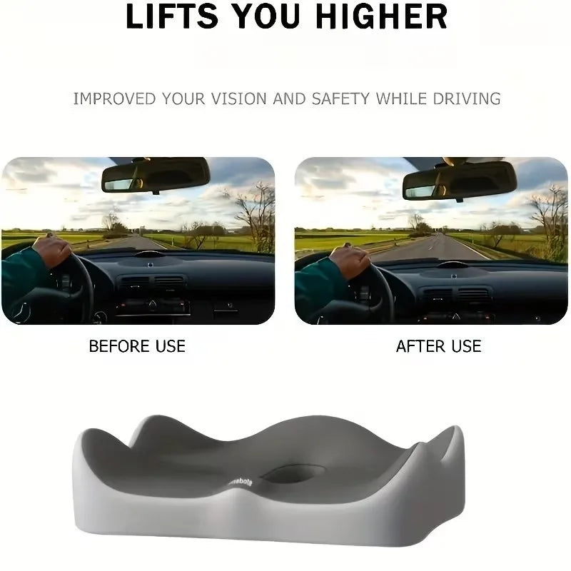 Cuscino del sedile in memory foam per auto e ufficio Supporto lombare per l'anca Correttore di postura Cuscino per sedia per studenti comfort e traspirante