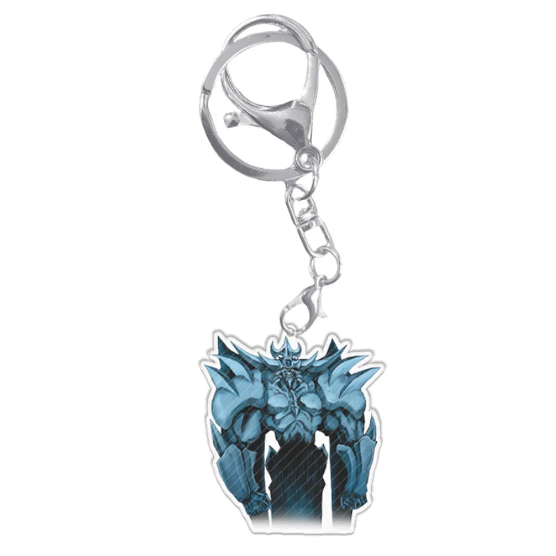 Portachiavi YuGiOh Mago Nero Ragazza Acrilico Ciondolo Zaino Decorazione Giocattolo Anime Regalo