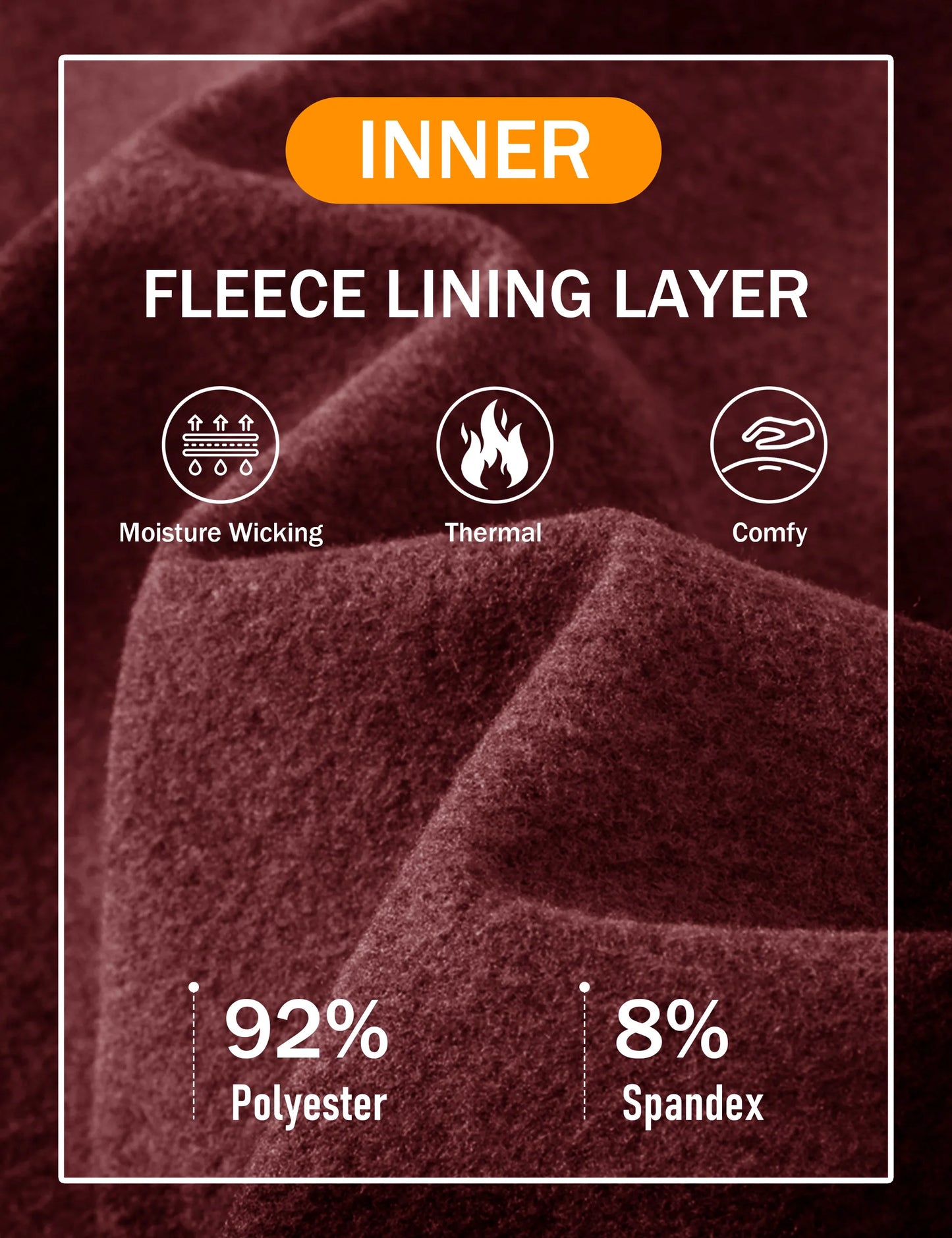 Camicie Termiche Da Uomo Manica Lunga In Micropile Foderata In Pile Livello Base Caldo Per Allenamento Invernale