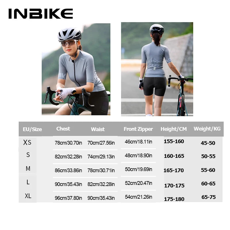 Maglia Ciclismo Da Donna Maniche Corte Estiva Quick Dry MTB Con Tasche Jersey Abbigliamento Da Ciclismo