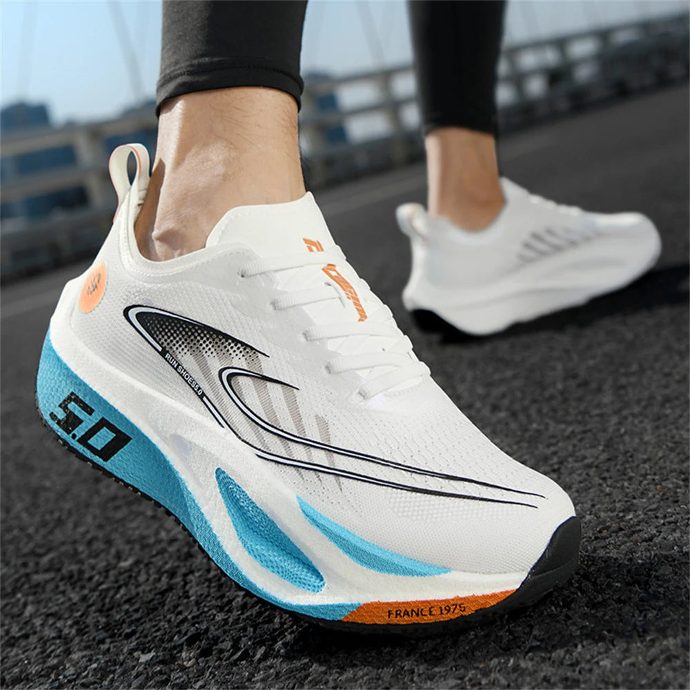Scarpe Da Corsa Leggere Traspiranti In Mesh Da Uomo Scarpe Da Ginnastica Atletiche Antiscivolo Per Sport All'Aperto E Jogging
