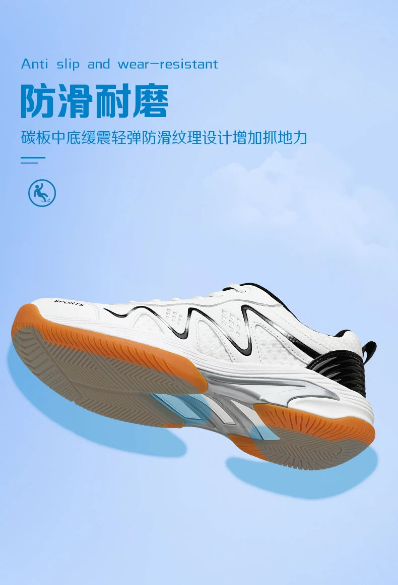 Scarpe Da Tennis Unisex Nuove 2023 Leggere E Comode Per Badminton Ping Pong Da Stadio Alta Qualità