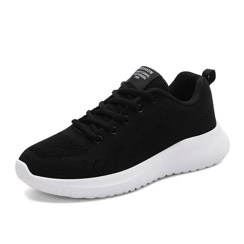 Scarpe Sportive Antiscivolo Uomo Donna Trekking In Rete Bianca Stile Streetwear Da Corsa Casual Basse Fondo Piatto