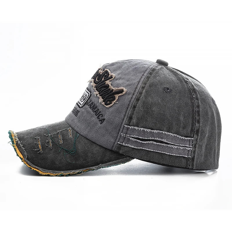 Berretto In Cotone Unisex Rock Shark Protezione Solare Regolabile Stile Cowboy Retrò Alta Qualità