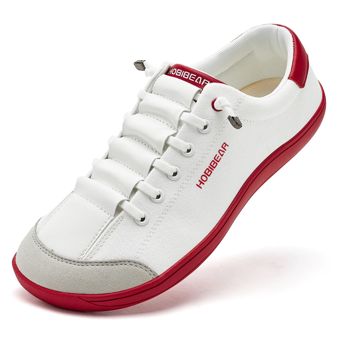 HOBIBEAR Scarpe A Punta Larga Per Piedi Nudi In Tela Minimaliste Slip On Leggere Regolabili Passeggio Sneakers