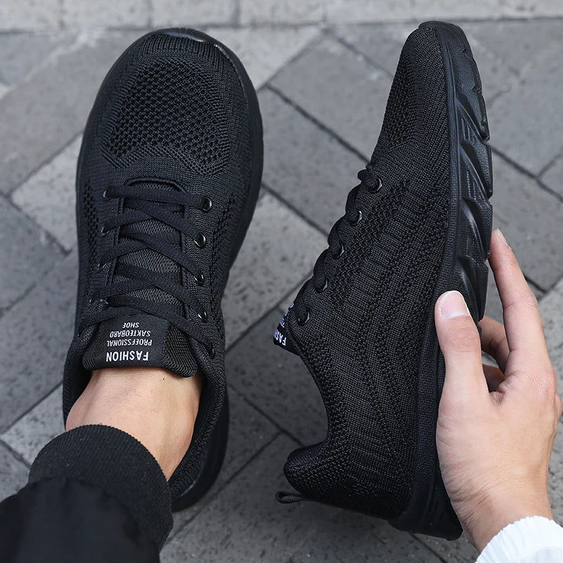 Scarpe Da Ginnastica Uomo Traspiranti Esterno 2025 Scarpe Sportive Casual Da Corsa Con Suola Morbida Antiscivolo Mesh