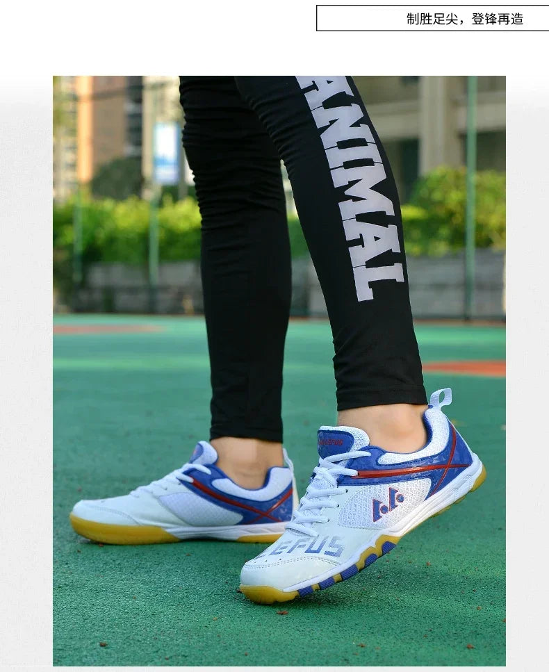 Scarpe Da Tennis Da Competizione Uomo Professionali Traspiranti Coppia Scarpe Da Ping Pong E Badminton