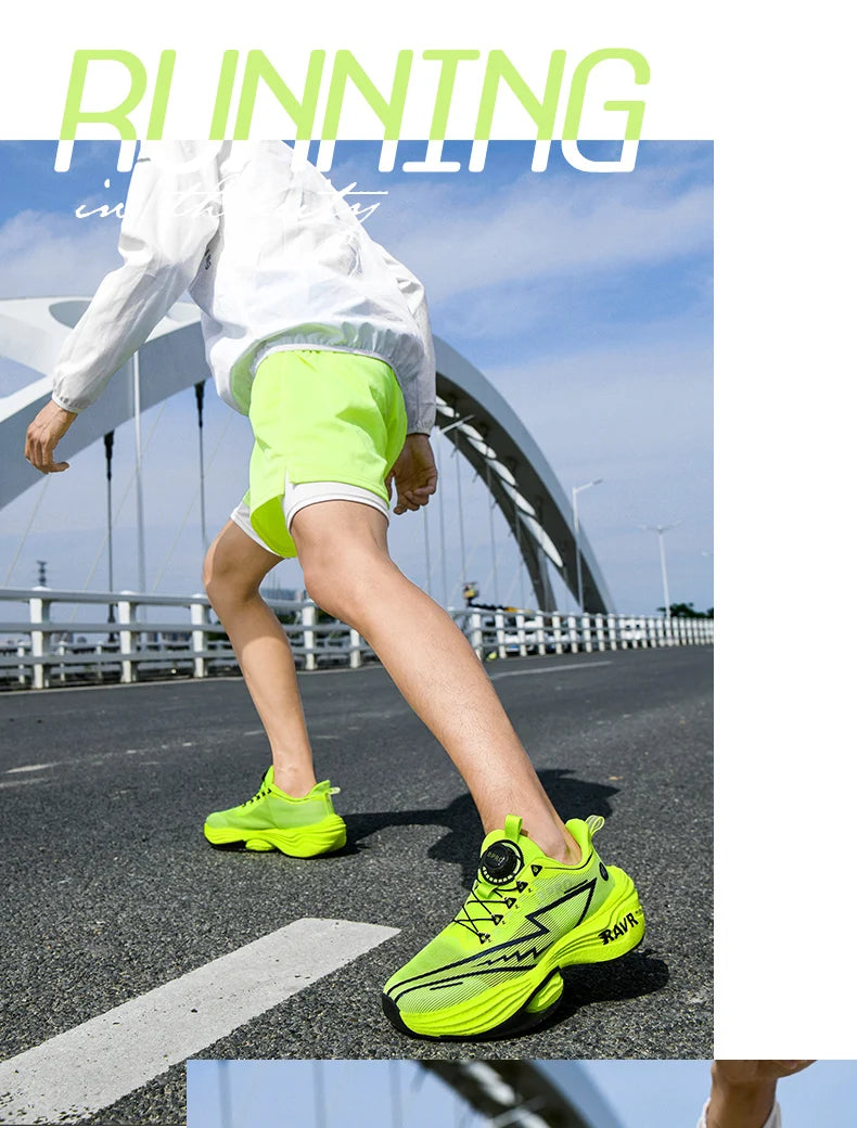 Letcomfit Scarpe Da Corsa Uomo 2025 Ammortizzazione Piastra Carbonio Scarpe Da Ginnastica Maratona Leggere Antiscivolo