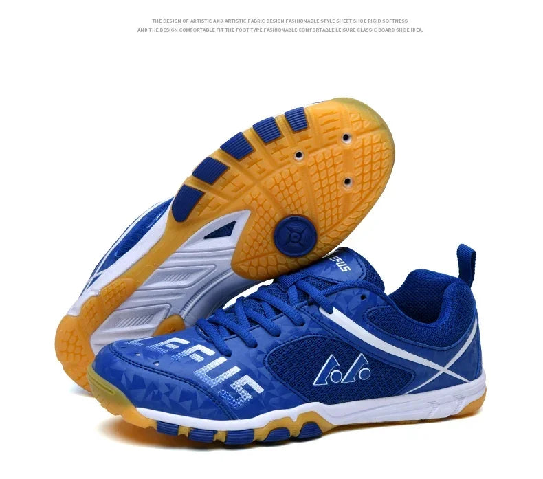 Scarpe Da Tennis Da Competizione Uomo Professionali Traspiranti Coppia Scarpe Da Ping Pong E Badminton