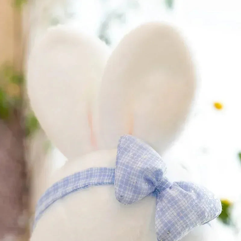 Peluche Coniglio Cartone Animato Vestito Floreale Regalo Per Pasqua San Valentino Compleanno Decorazione Casa
