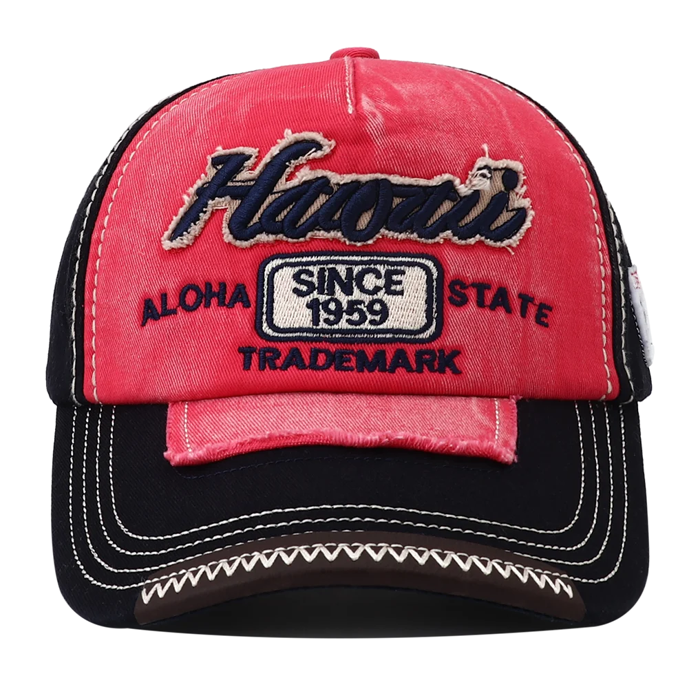 Berretto Da Baseball A Tesa Larga Unisex Con Ricamo Lettera Parasole Snapback Hip Hop Vintage Moda Esterno