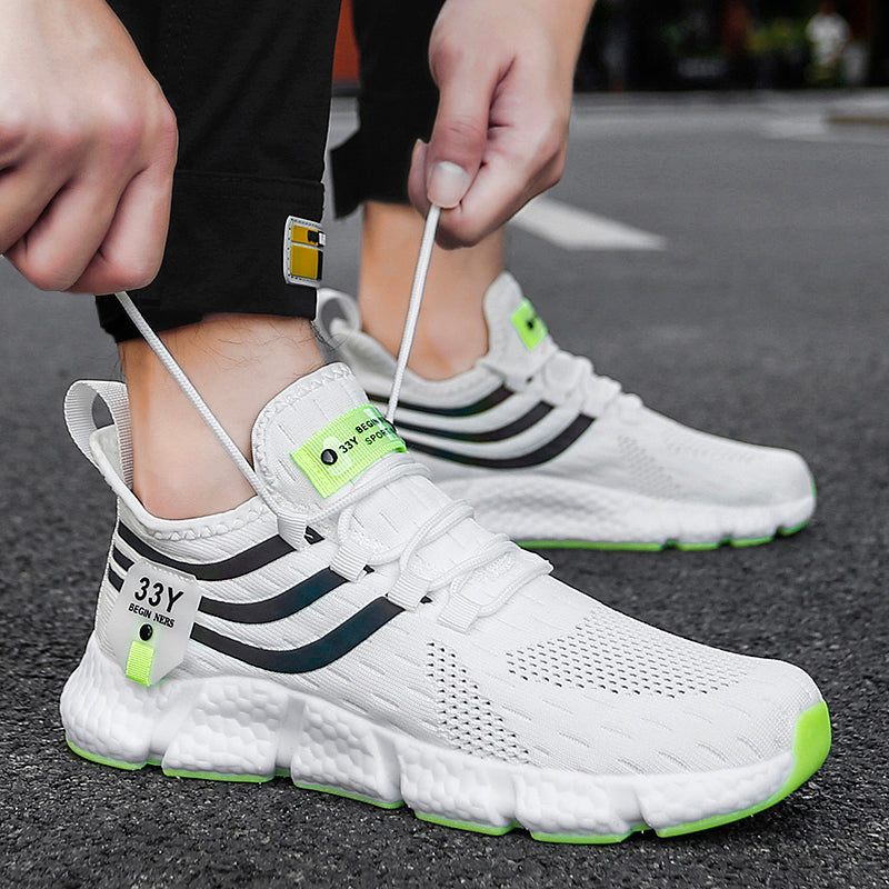 Scarpe Da Ginnastica Uomo Traspiranti Da Corsa Comode Sneakers Sportive Con Plateau In Stile Classico Casual