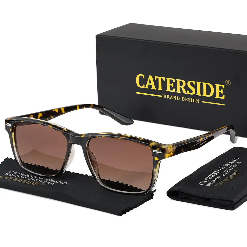 Caterside Occhiali Da Sole Polarizzati UV400 Retrò Unisex Lusso Per Guida Pesca E Sport All Aperto