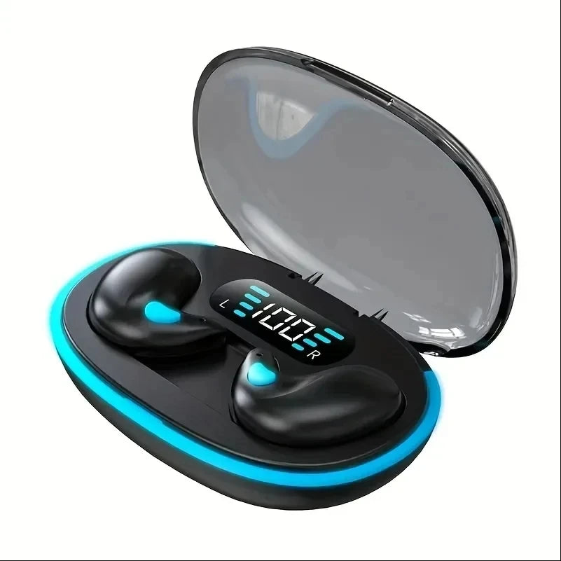 X55 Auricolari Per Dormire Mini Cuffie Wireless TWS Bluetooth Cuffie Stereo Con Microfono Chiamata HD Sport
