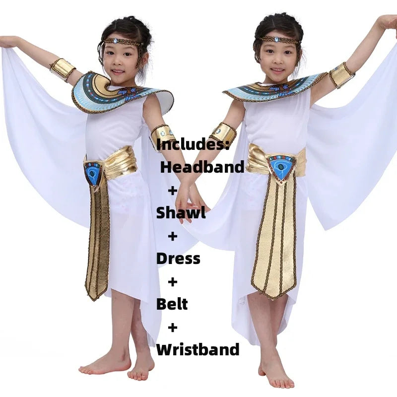 Costume Bambini Re Regina Vestiti Principe Principessa Unisex Per Ragazzi E Ragazze Carnevale Festa
