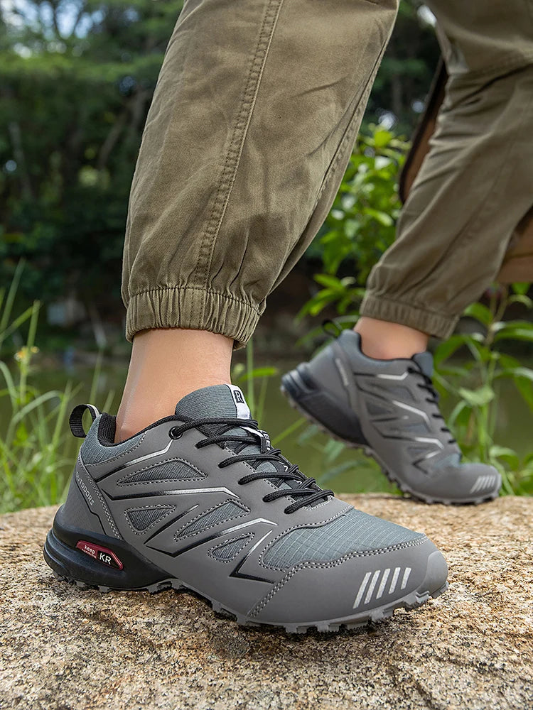 Scarpe Da Trekking Da Uomo Impermeabili Antiscivolo Per Tutti I Terreni Campeggio Allenamento Ciclismo