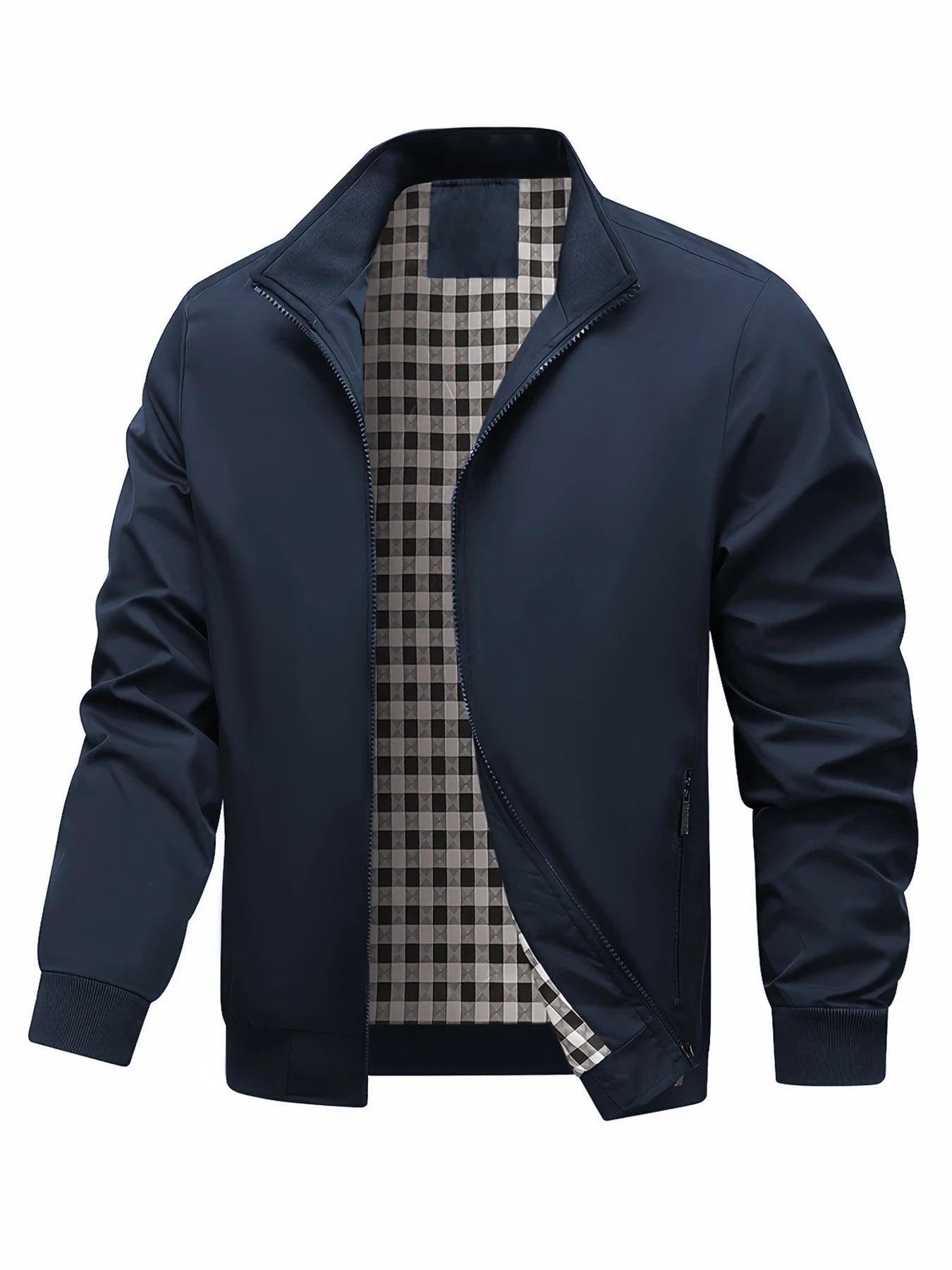 Giacche Plus Size Da Uomo Trendy Stile College Abbigliamento Casual Maschile Per Primavera Autunno
