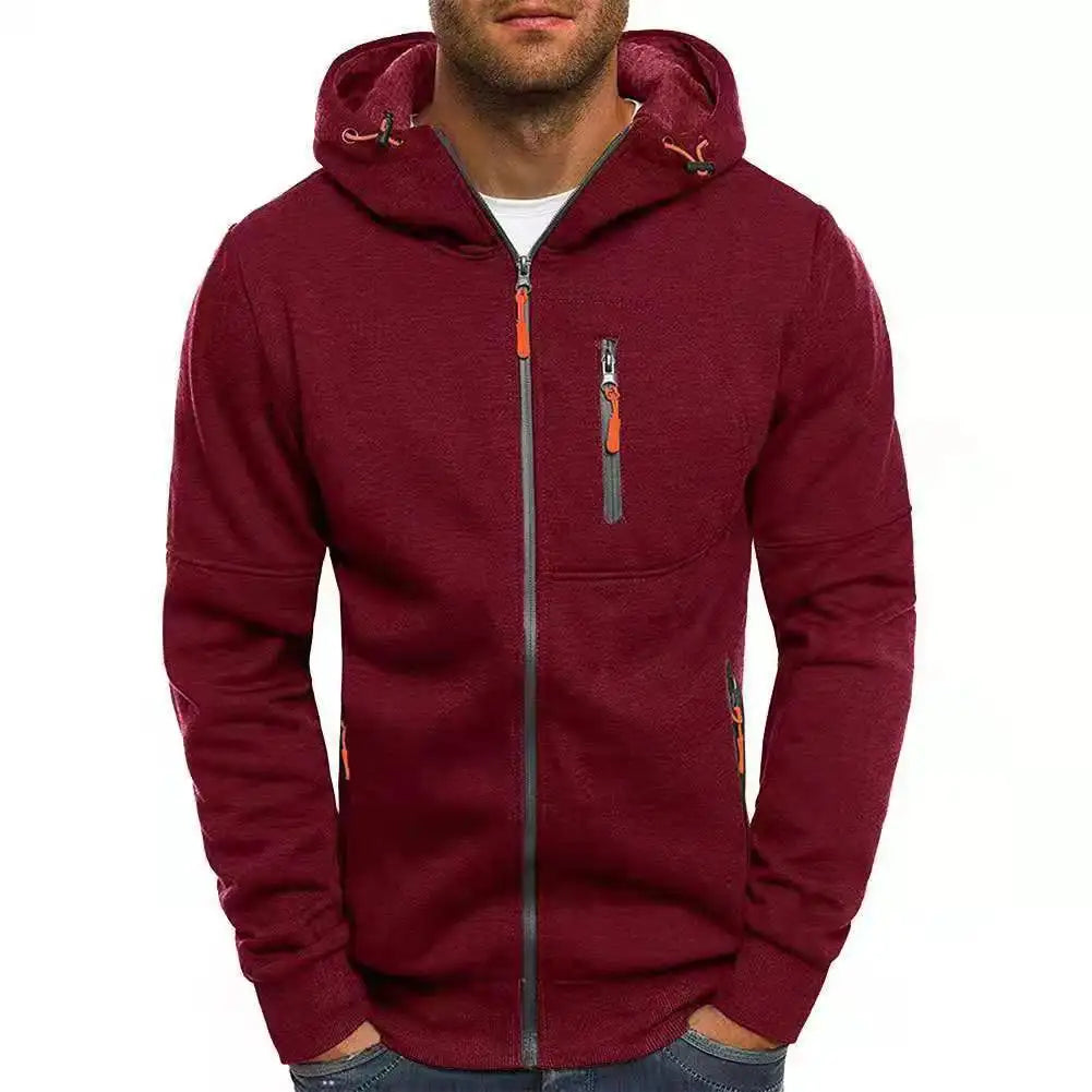 MRMT 2026 Felpa Con Cappuccio Da Uomo Jacquard In Pile Morbida E Calda Ideale Per Inverno E Abbigliamento Casual