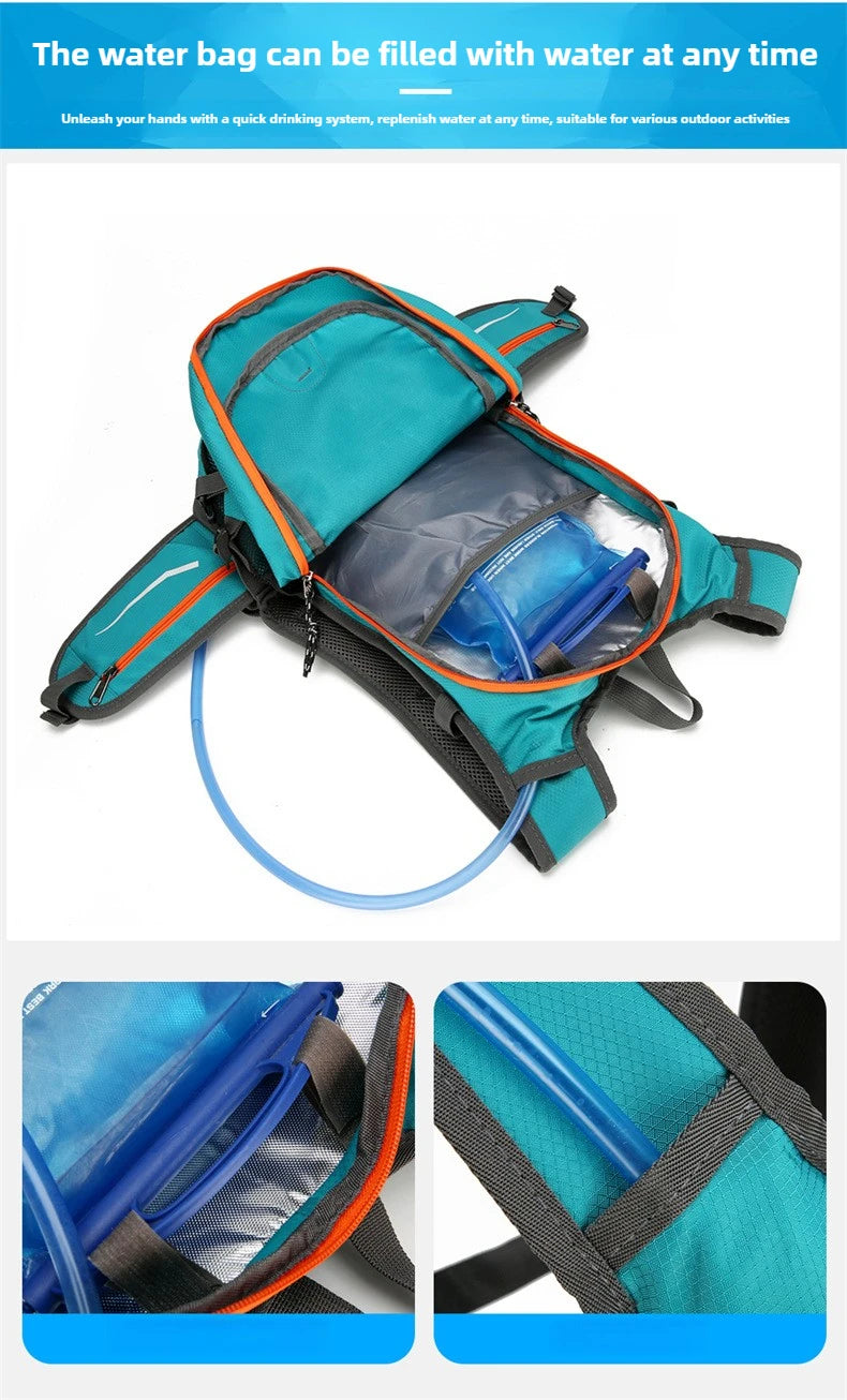 Zaino Da Idratazione Hydro Water Daypack Leggero Per Escursionismo Campeggio Arrampicata Alpinismo