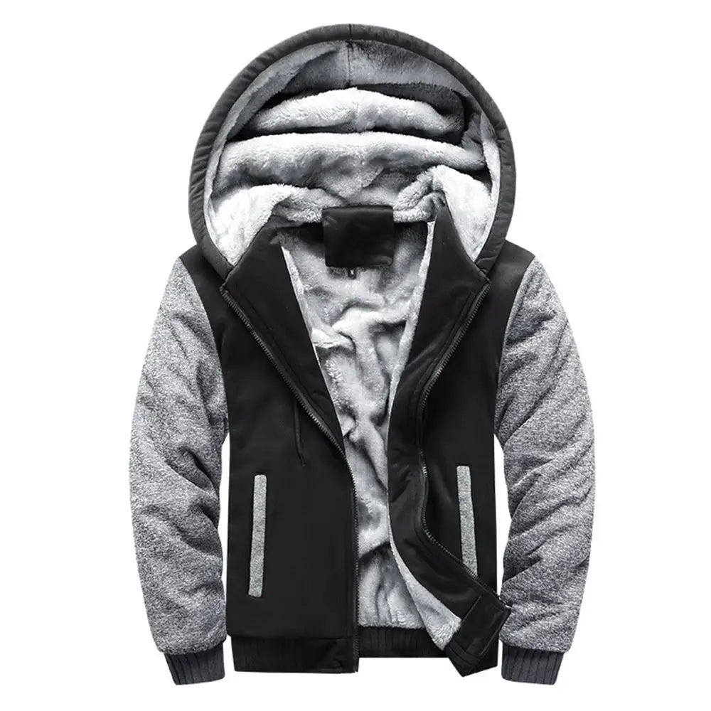Giacca Invernale Da Uomo Camouflage Con Cappuccio In Pile A Manica Lunga Streetwear Abbigliamento Uomo
