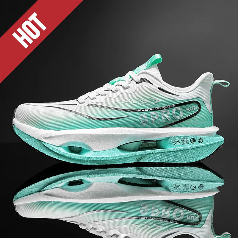 Scarpe Da Corsa Sportive Con Piastra In Carbonio Traspiranti Leggere Comfort Per Jogging Uomo Donna
