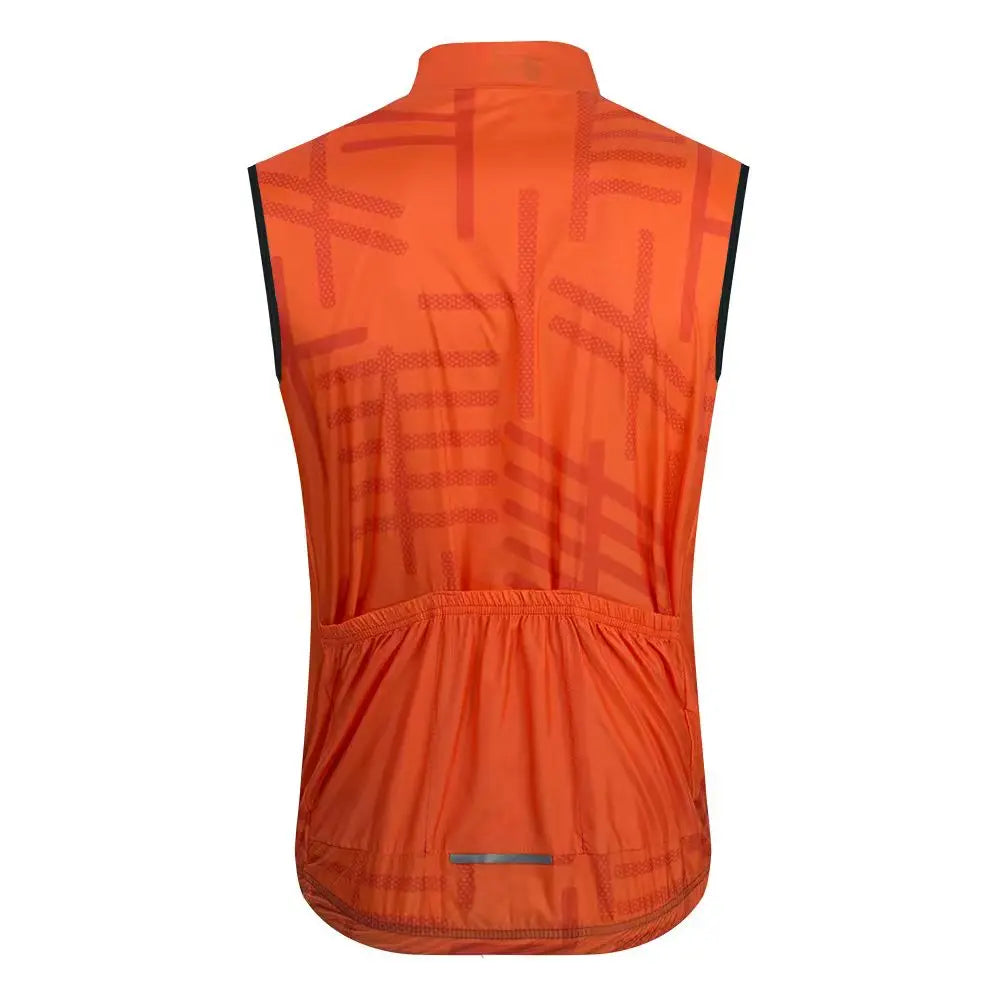 Maglia Da Ciclismo In Rete Nera Senza Maniche Traspirante Antivento Gilet Per Bicicletta