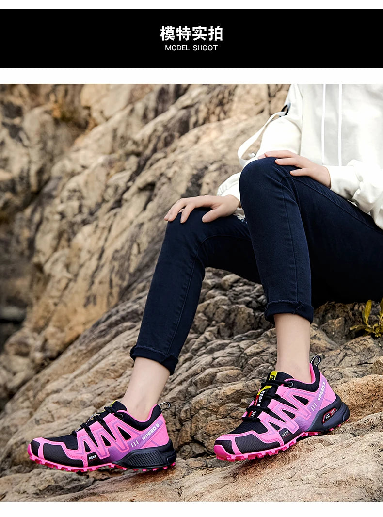 Scarpe Da Donna Traspiranti Alla Moda 2026 Per Sport All'Aperto Alpinismo Viaggi Ed Escursionismo
