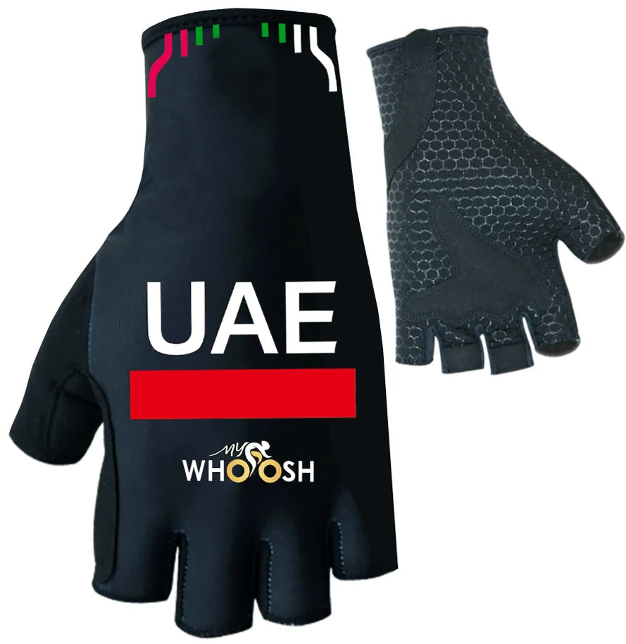 Guanti Da Ciclismo Mezze Dita Unisex Universale In Poliestere Lycra Per Bici Da Strada Running Fitness Gym
