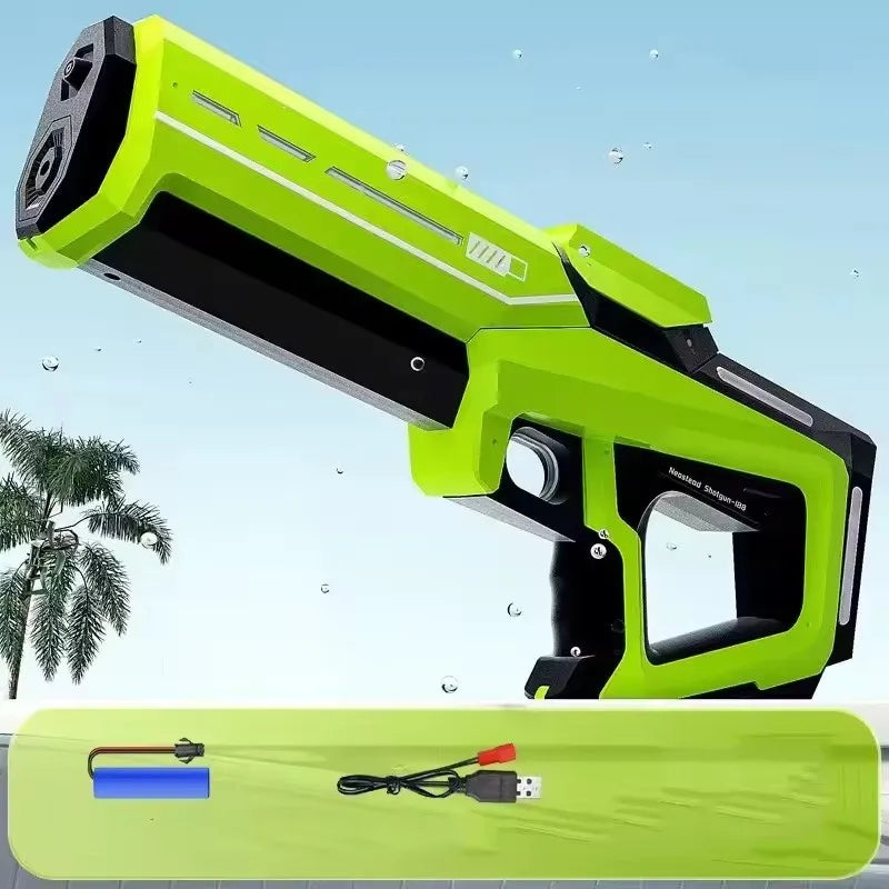 Pistola Ad Acqua Elettrica Per Bambini E Adulti Blaster Con Aspirazione Automatica Per Gioco Estivo All Aperto