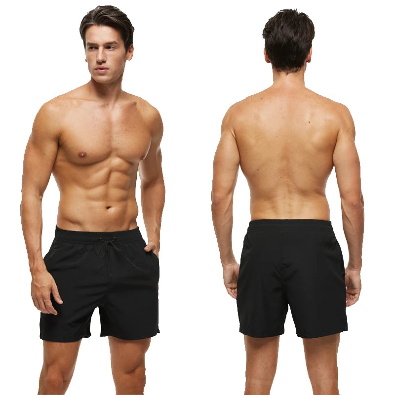 Costume Elasticizzato Uomo Escatch 2025 Pantaloncini Da Spiaggia Ad Asciugatura Rapida Tasche Cerniera Fodera Rete