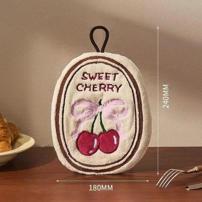 WHP Asciugamano Da Cucina Assorbente Da Bagno Panno Da Appendere Al Muro Per Pulizia In Poliestere