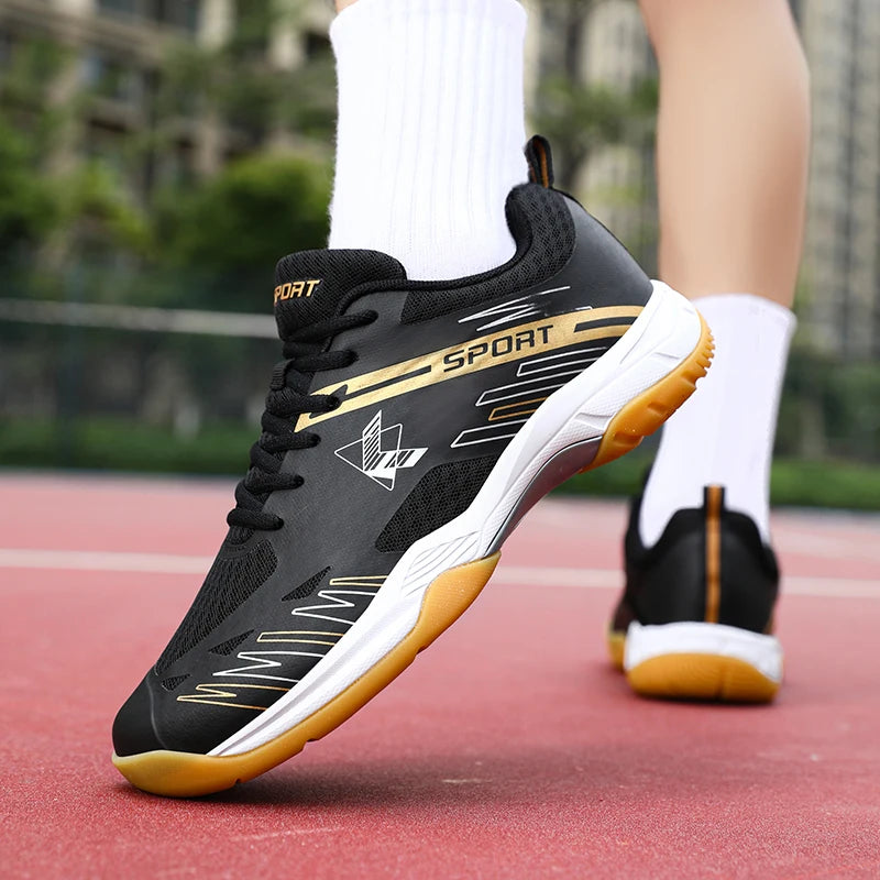 Scarpe Multisport Da Uomo Per Badminton Golf Allenamento Esterno Pallavolo E Ping Pong Antiscivolo Alta Qualità
