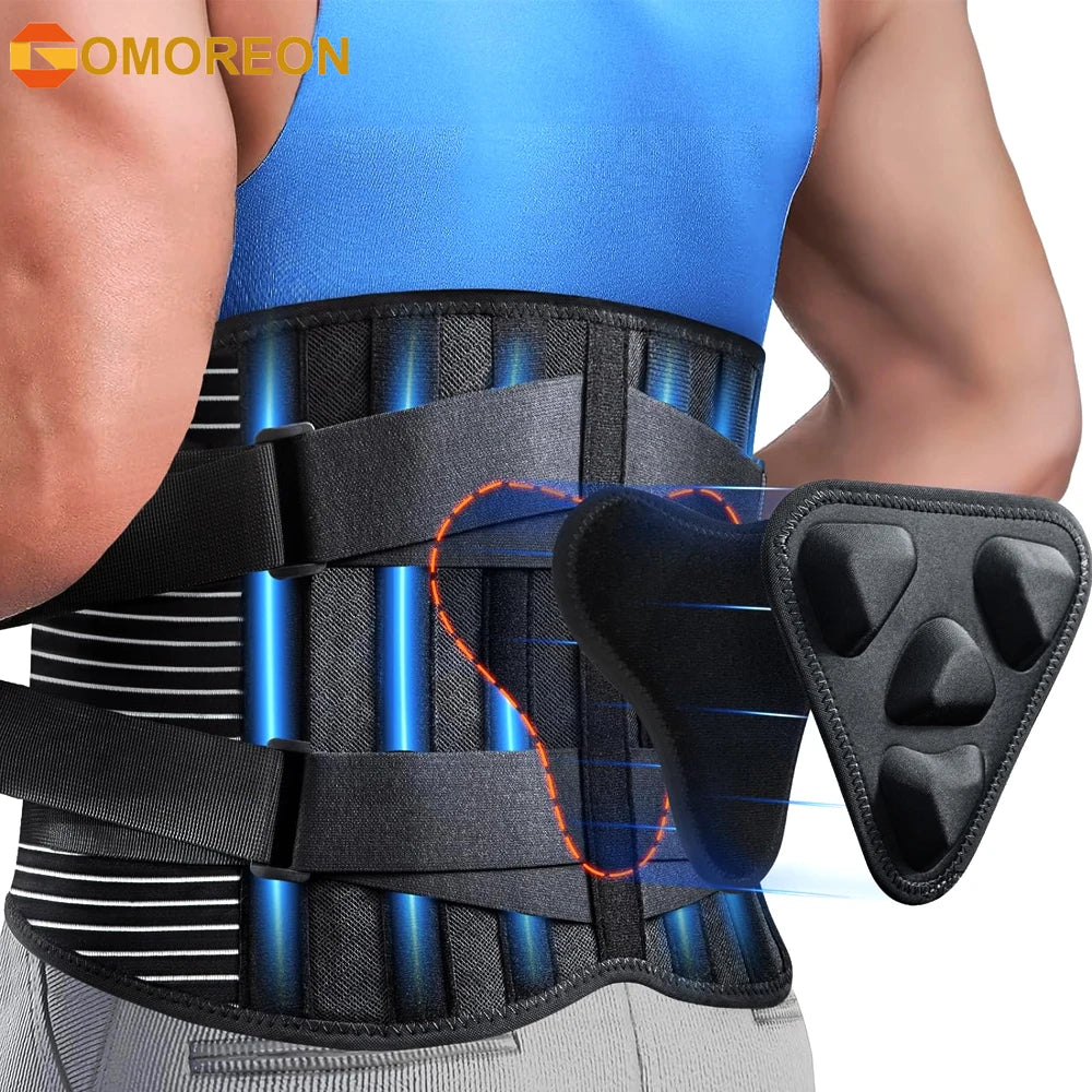 Tutore Lombare 3D Pad Rete Morbido Traspirante Tessuto Per Dolore Lombare Ernia Del Disco Sciatica