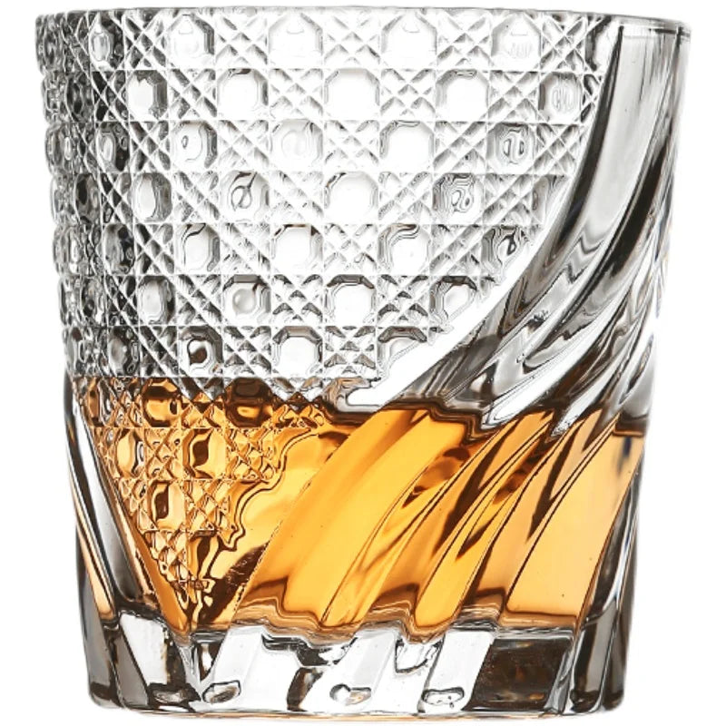Bicchieri Da Whisky Ecologici E Durevoli Cocktailgeek Forma Rotonda In Vetro Trasparente Per Appassionati Di Whisky