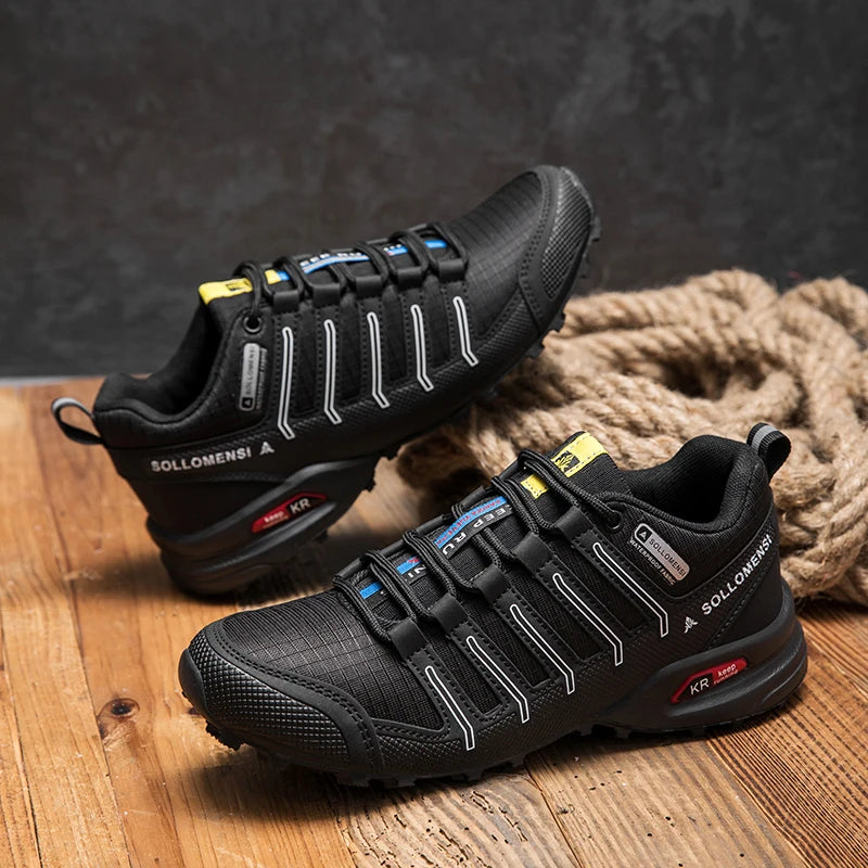 Scarpe Da Trekking Uomo Traspiranti In Rete Antiscivolo Per Terreni Misti All Aperto Resistente All Usura Esterni