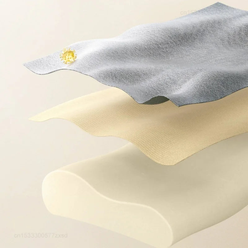 Cuscino Per Il Collo In Memory Foam Pro Traspirante Antibatterico Sostegno Cervicale Senza Cuciture Altezza 9 11 Cm