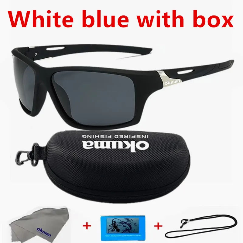 Occhiali Da Sole Polarizzati Da Pesca Okuma UV400 Per Ciclismo E Attività All Aperto Protezione Solare Antiriflesso