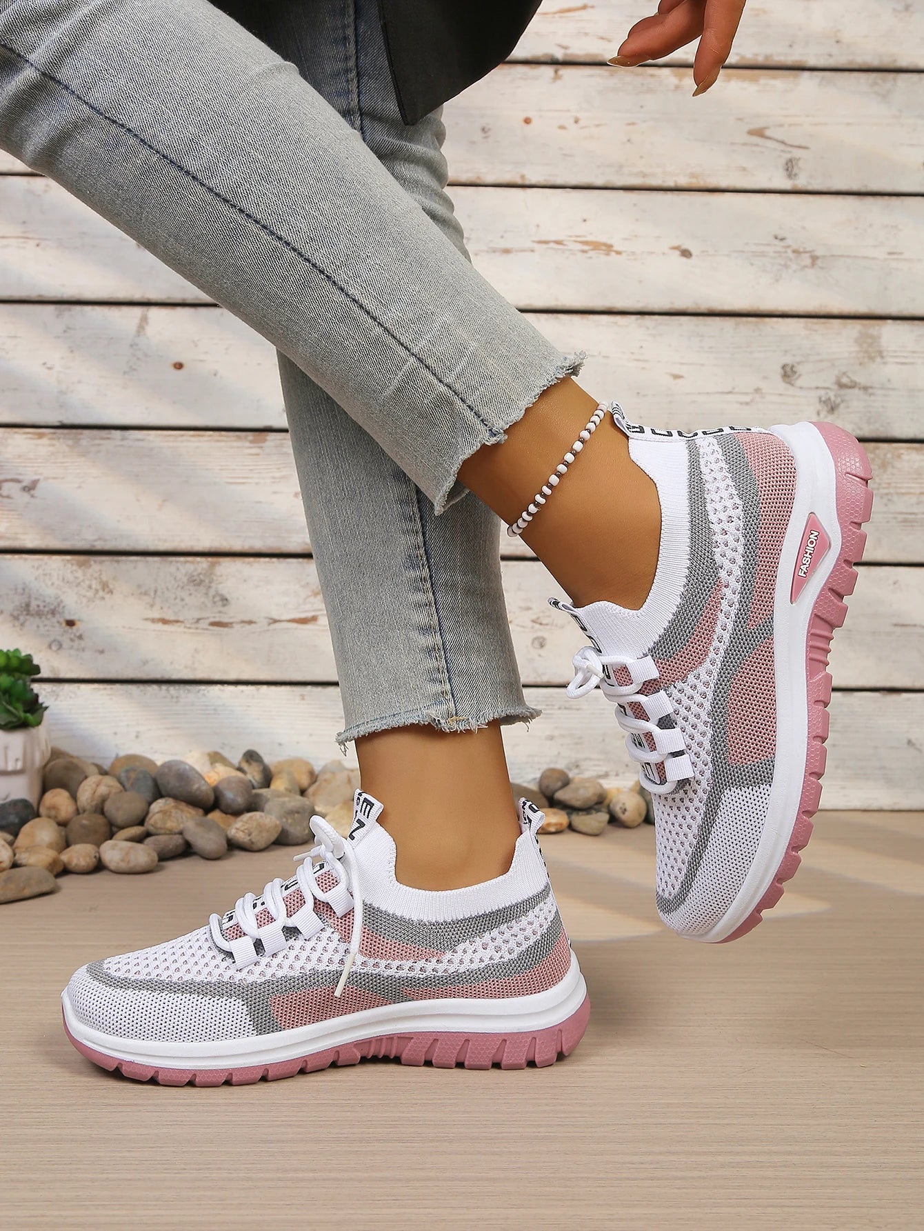 Scarpe Da Donna Estate 2026 Sneaker Casual Nuovo Stile Bicolore Scarpe Da Lavoro Versatili E Alla Moda