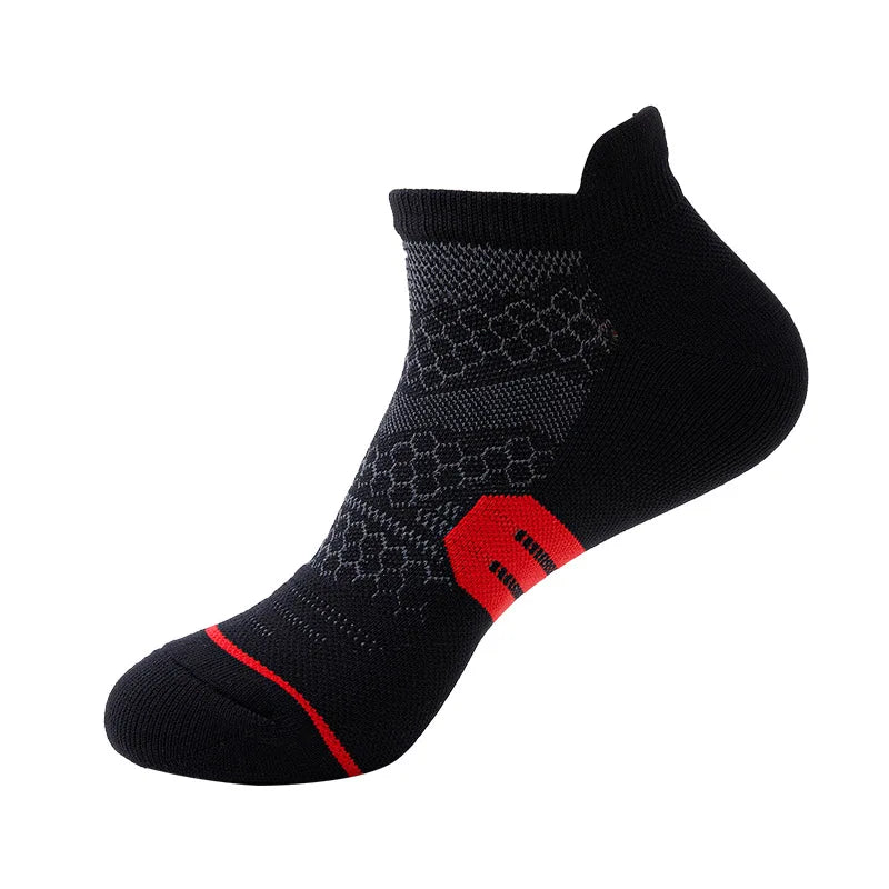 Calzini Sportivi Uomo Caviglia Alta Compressione Con Protezione Per Corsa Cotone Nylon Stile 41