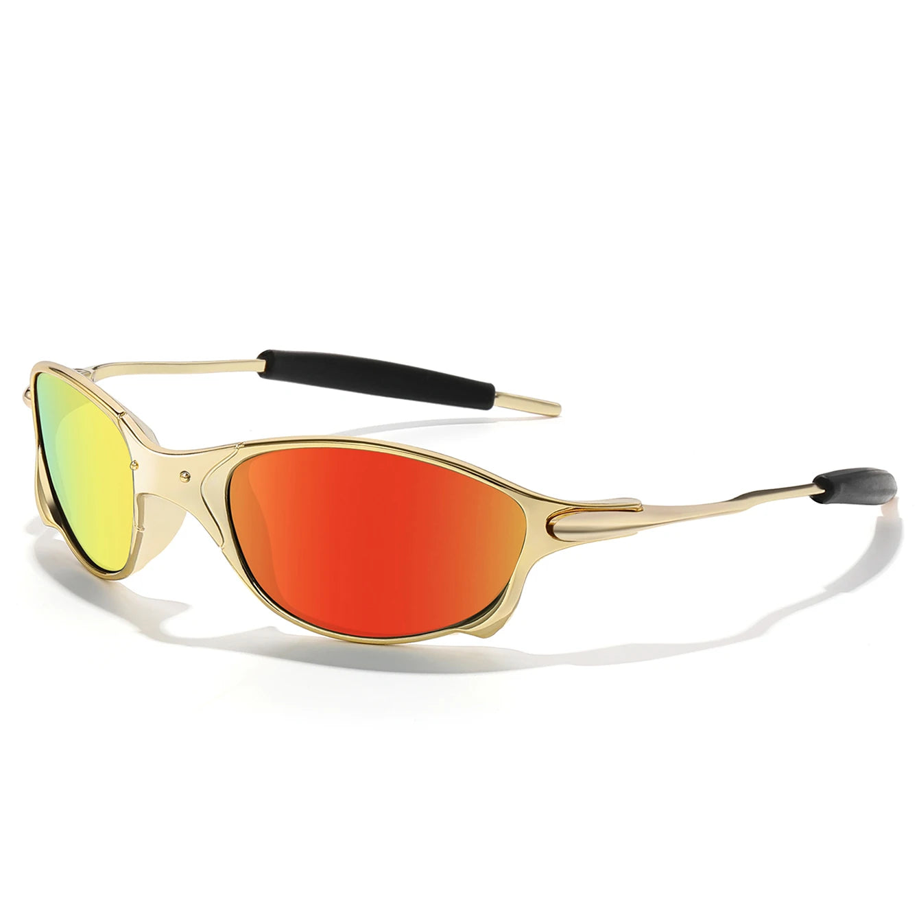 Occhiali Da Sole Ciclismo Unisex LOISRUBY UV400 Lenti Policarbonato Montatura Multicolore Corsa Escursionismo Viaggi