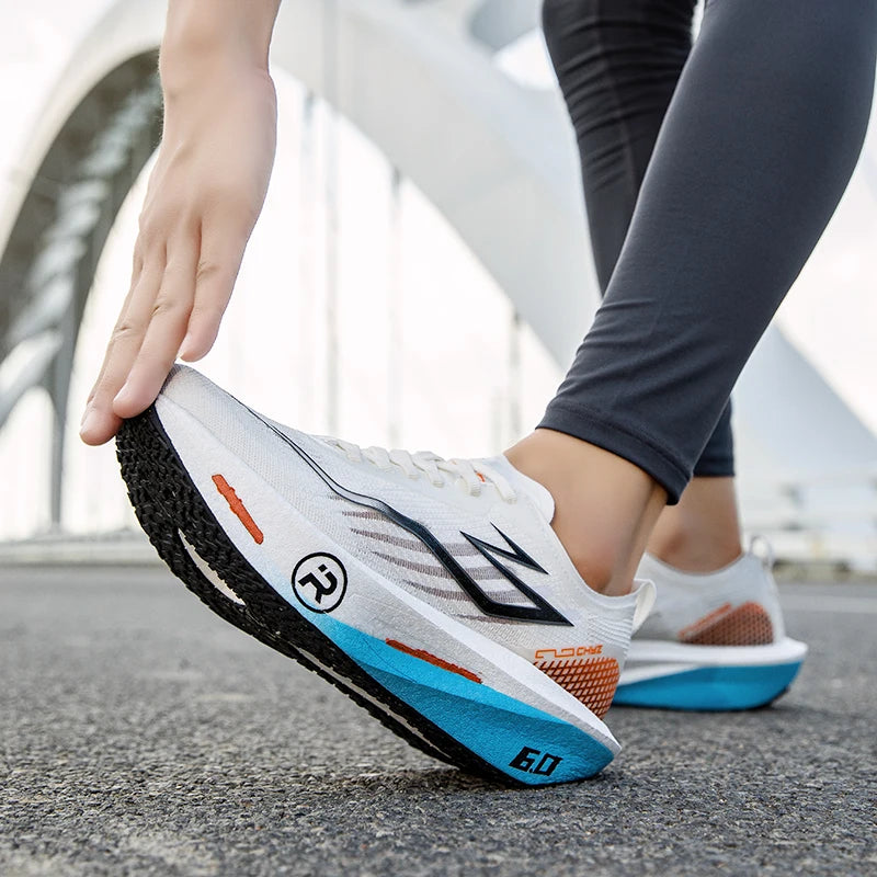 Scarpe Da Corsa Con Piastra In Carbonio Per Maratona Ammortizzanti Da Allenamento Uomo E Donna