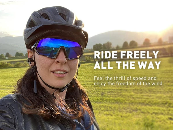 Occhiali Da Ciclismo Polarizzati Kapvoe UV400 Con 5 Lenti Intercambiabili Per Uomo E Donna Unisex Sportivi Da Esterno