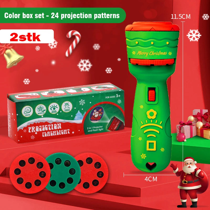 Proiettore Slide Story Machine Lampada Proiezione Bambini Giocattolo Educativo Buonanotte Regalo Natale Fantasia