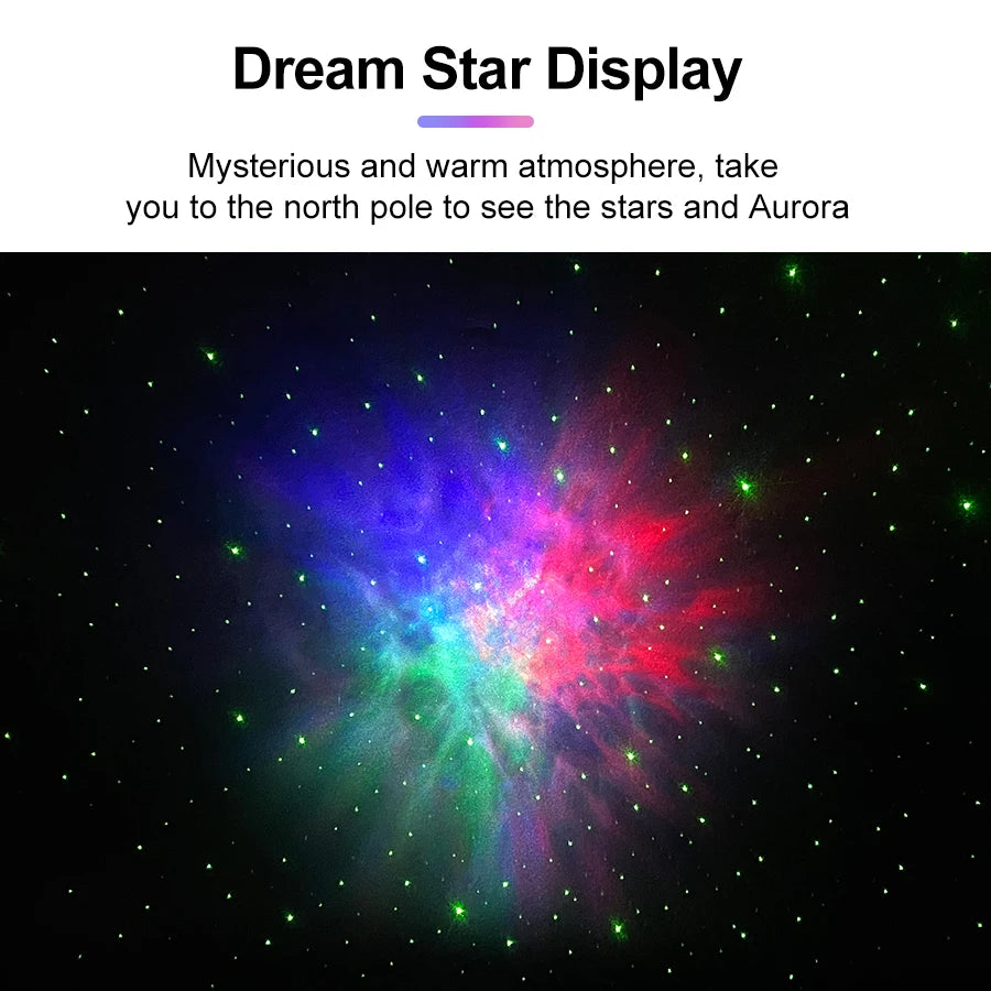 Proiettore Galaxy Con Telecomando Nebula LED Night Light Per Casa E Camera Da Letto Cielo Stellato RGB