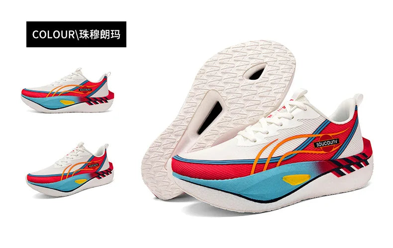 Scarpe Da Corsa Carbon Board Marathon Uomo Donna Traspiranti Leggere Antiscivolo Scarpe Da Ginnastica Atletiche