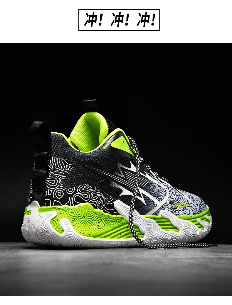Scarpe Da Basket Professionali Da Uomo Per Allenamento Di Alta Qualità Imbottite E Impermeabili Da Campo Unisex