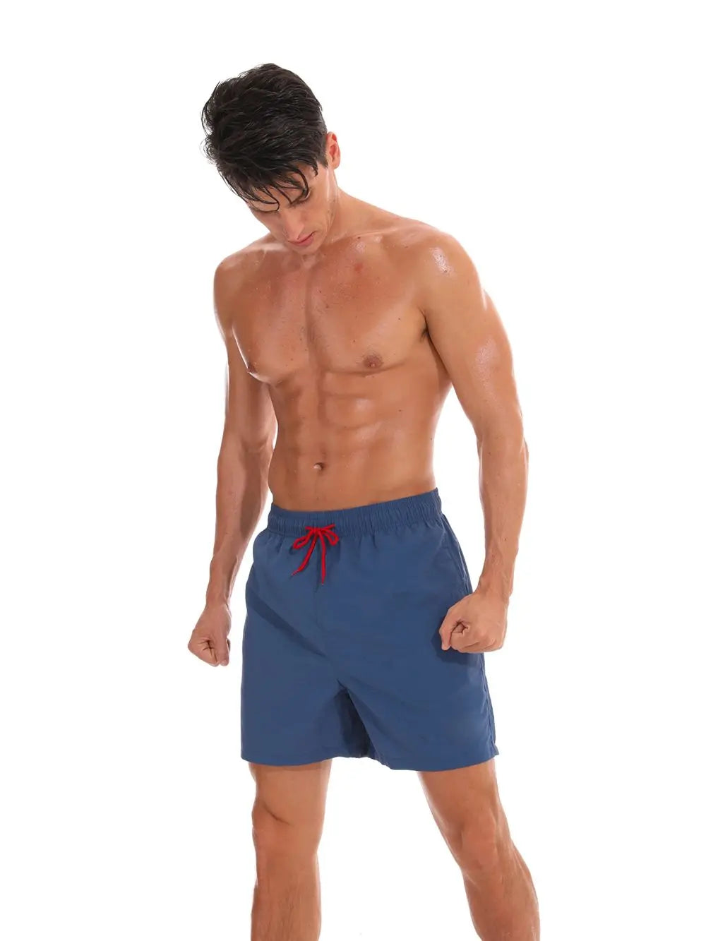 Pantaloncini Da Nuoto Uomo Fatifer Estivi In Nylon Con Liner Mesh E Coulisse Asciugatura Rapida Per Surf
