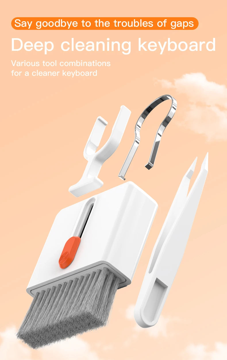 Kit Pulizia Profonda Multifunzione 20 In 32 In 1 Per Porte iPhone AirPods Tastiera Rimozione Tasti Strumenti di Precisione